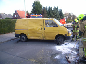 Auf dieser Seite wurde der Transporter getroffen